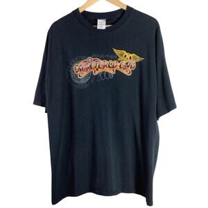 Vintage 2005 Aerosmith Fan Club Aero Force Member Shirt 2XL